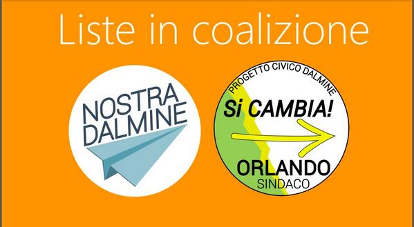 Ecco i loghi delle due liste #opendalmine http://t.co/Ucw2BD5uK4